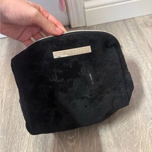 Juicy Couture Black Velvet Cosmetic Bag